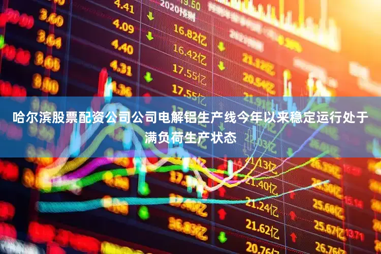 哈尔滨股票配资公司公司电解铝生产线今年以来稳定运行处于满负荷生产状态